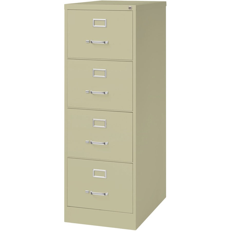 Lorell Fortress Series 26-1/2" Commercial-Grade Vertical File Cabinet - 60197