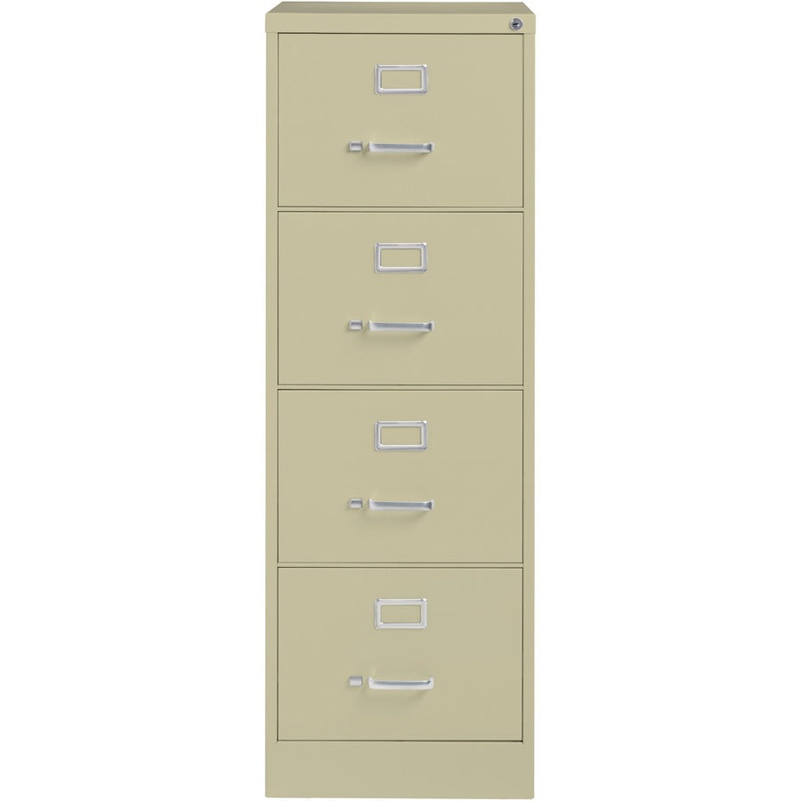 Lorell Fortress Series 26-1/2" Commercial-Grade Vertical File Cabinet - 60197
