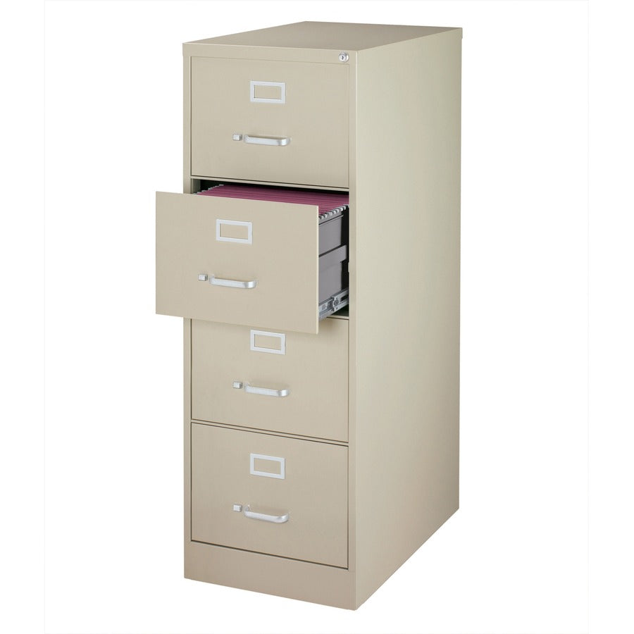 Lorell Fortress Series 26-1/2" Commercial-Grade Vertical File Cabinet - 60197