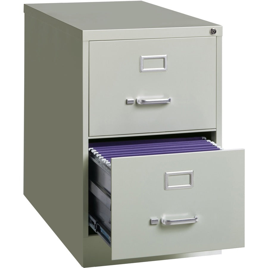 Lorell Fortress Series 26-1/2" Commercial-Grade Vertical File Cabinet - 60662