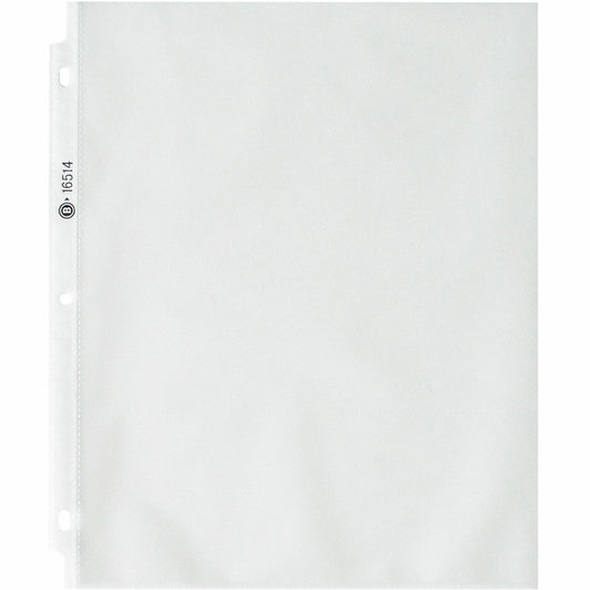 Business Source Nonglare Top-loading Sheet Protectors