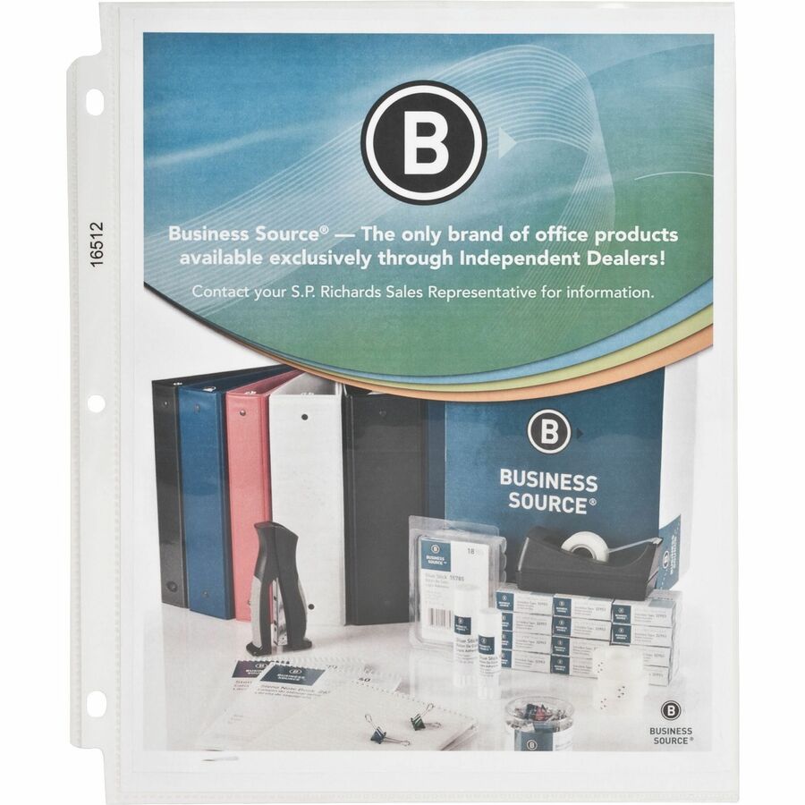 Business Source Sheet Protectors - 16512