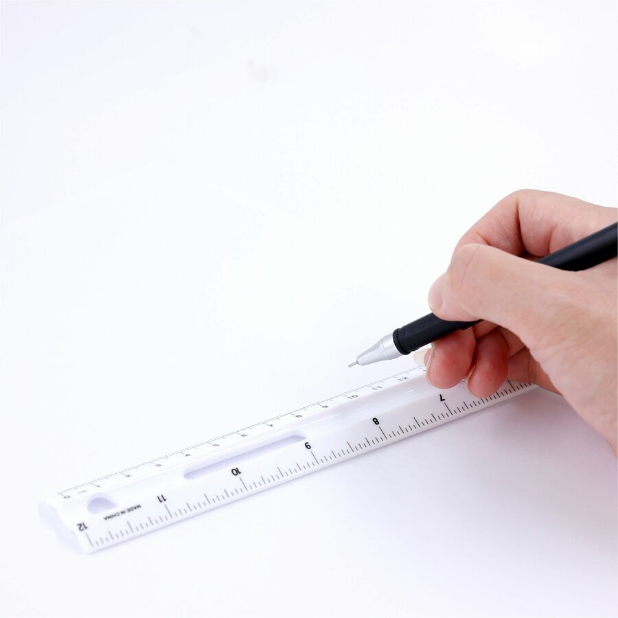 Business Source 12" Ruler - 32365