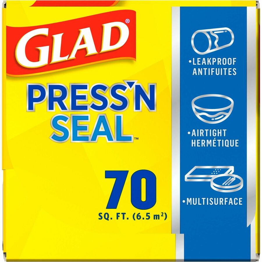 Glad 70 Square Foot Press'n Seal Food Plastic Wrap - 23069