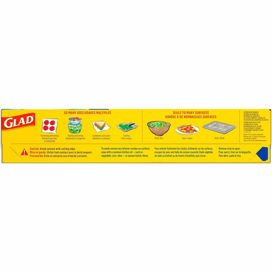 Glad 70 Square Foot Press'n Seal Food Plastic Wrap - 23069