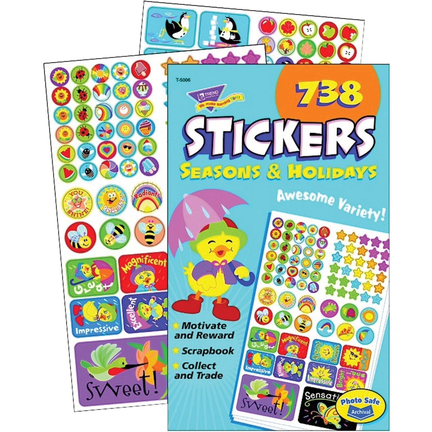 Trend Seasons & Holidays Sticker Pads