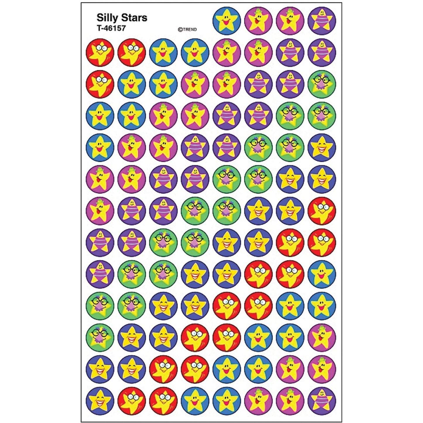 Trend superSpots Silly Stars Stickers