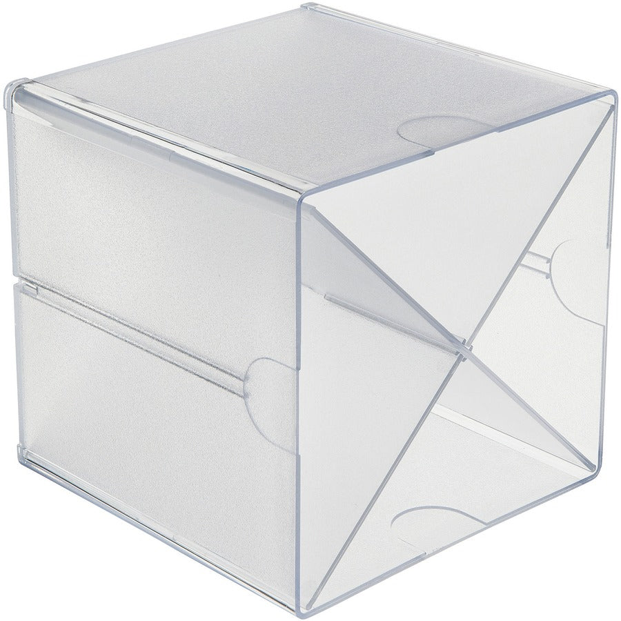 Deflecto Stackable Cube Organizer - 350201