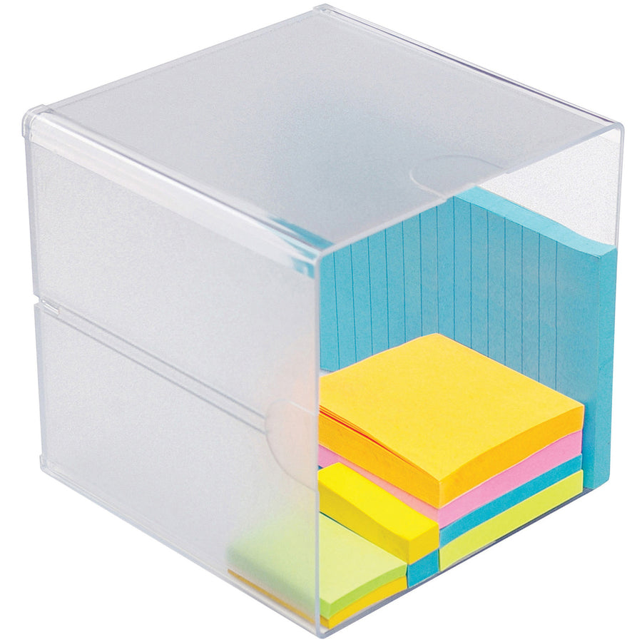 Deflecto Stackable Cube Organizer - 350401