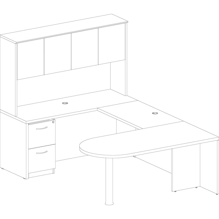 Lorell Essentials Series Credenza Shell - 69377