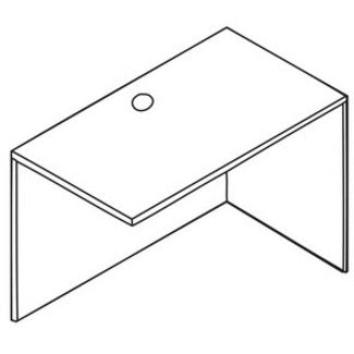 Lorell Essentials Series Return Shell - 69421