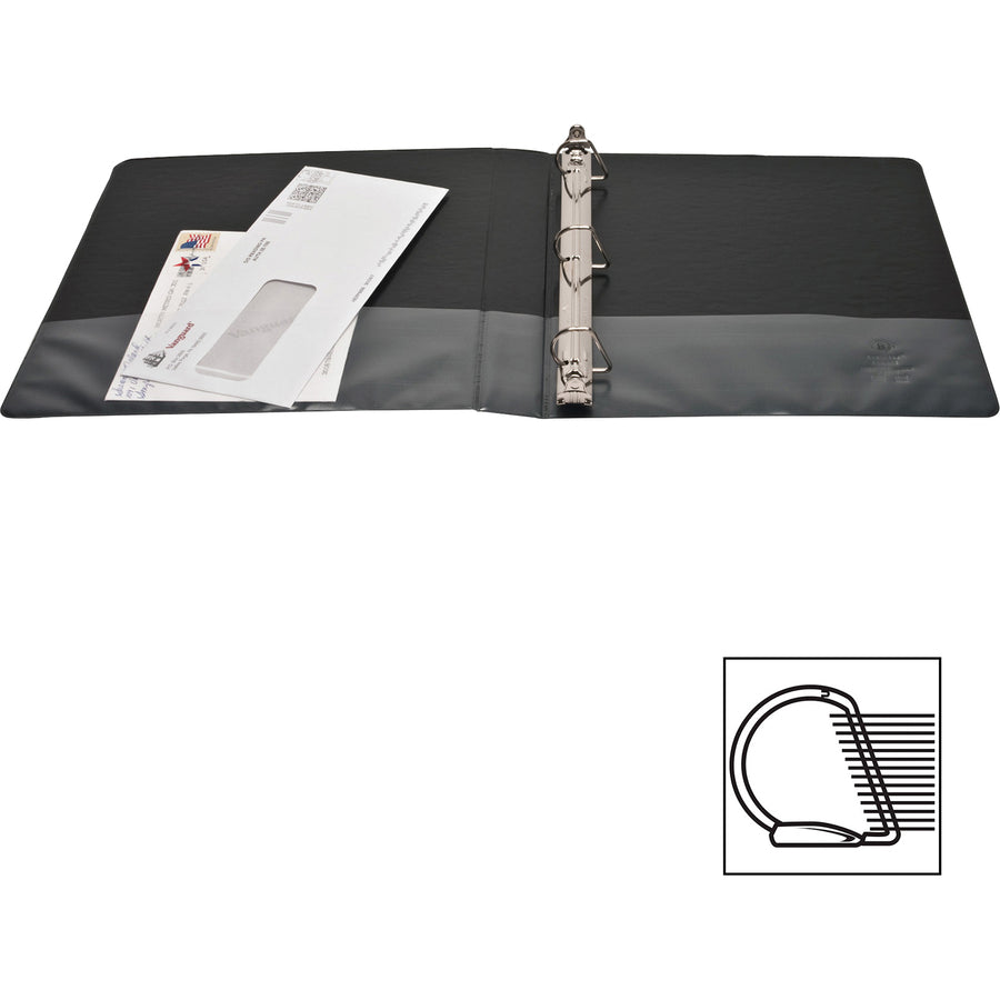 Business Source Basic D-Ring View Binders - 28446