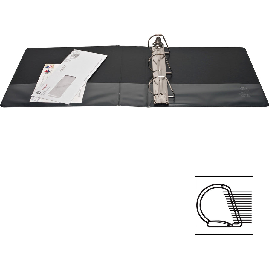 Business Source Basic D-Ring View Binders - 28448