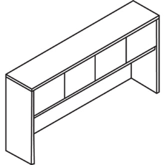 HON Stack-On Hutch, 72"W - BL2180A1A1