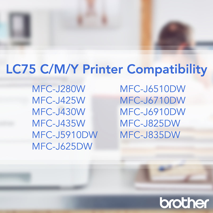 Brother LC753PKS Original Ink Cartridge - LC753PKS