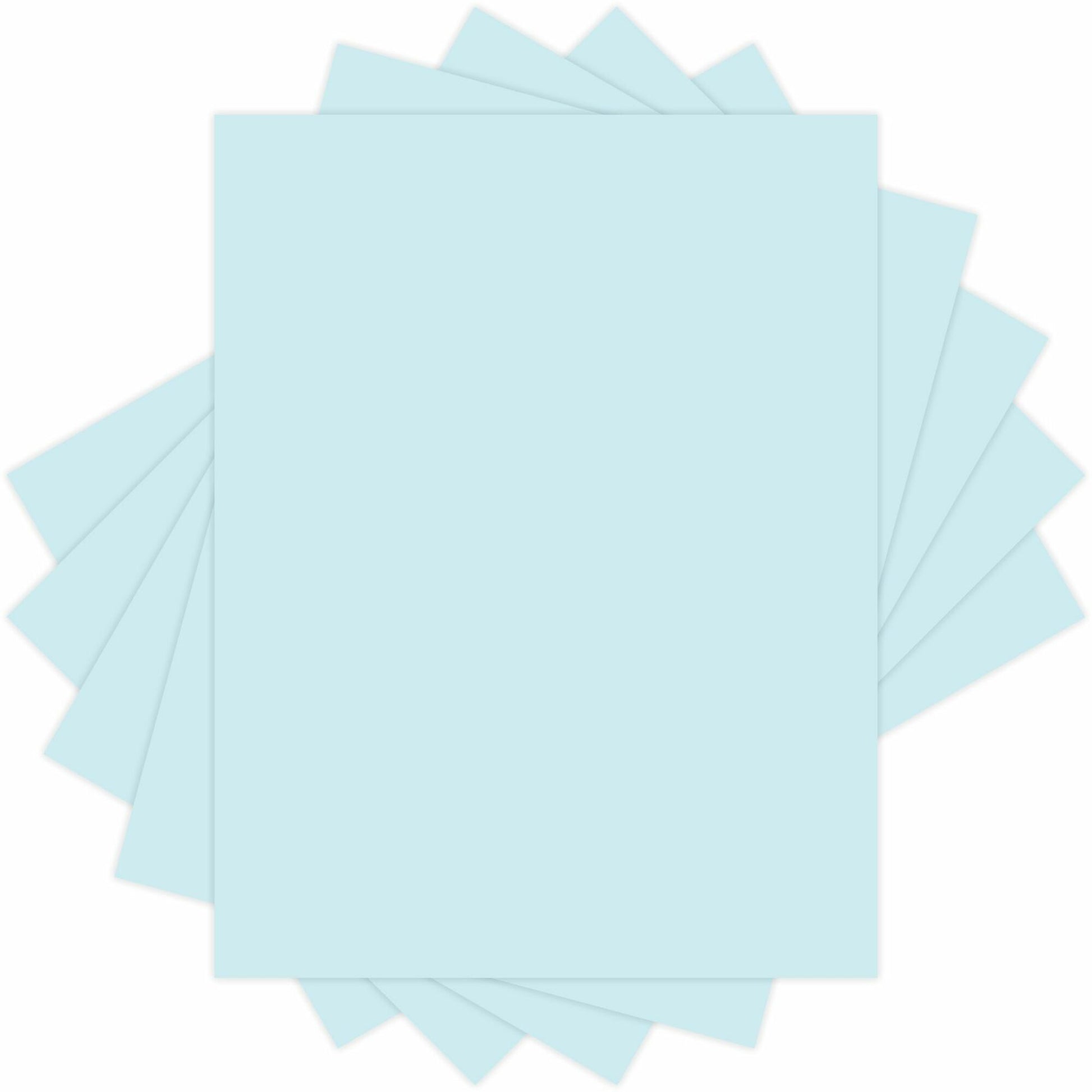 EarthChoice Colors Vellum Bristol Stock - Blue