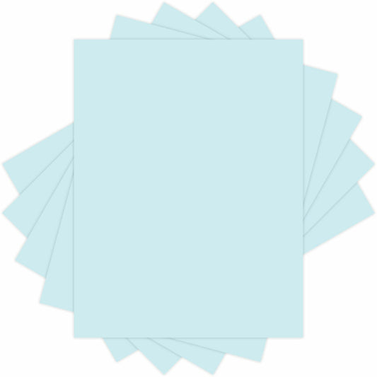 EarthChoice Colors Vellum Bristol Stock - Blue