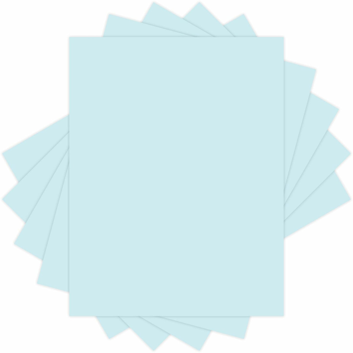 EarthChoice Colors Vellum Bristol Stock - Blue