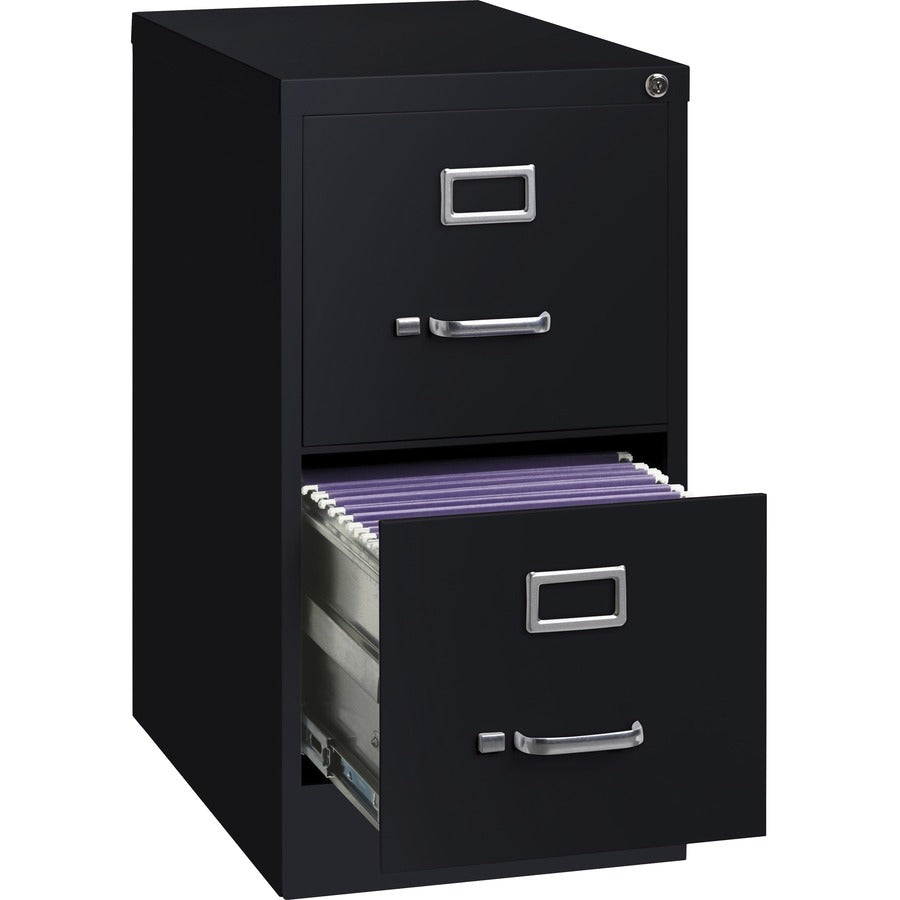 Lorell Fortress Series 22" Commercial-Grade Vertical File Cabinet - 42291