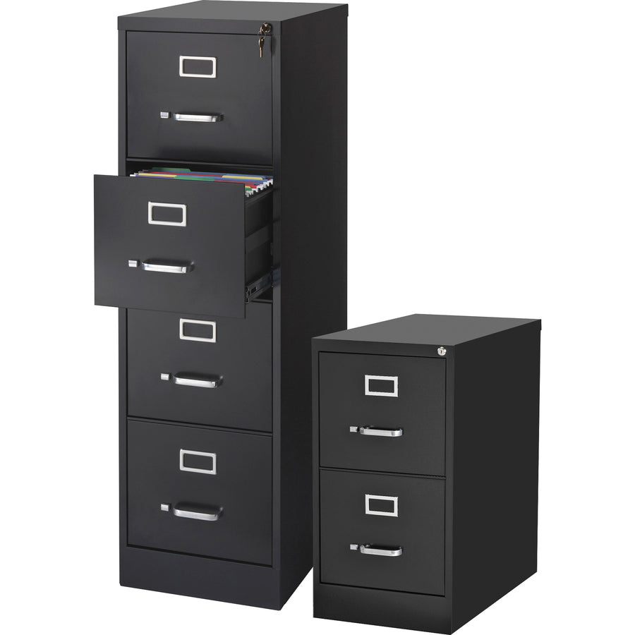 Lorell Fortress Series 22" Commercial-Grade Vertical File Cabinet - 42291