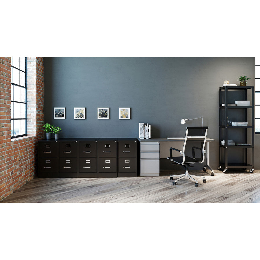 Lorell Fortress Series 22" Commercial-Grade Vertical File Cabinet - 42291