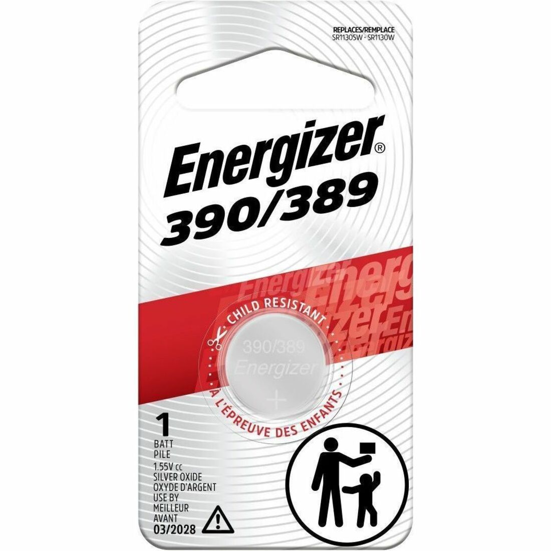 Energizer 390/389 Watch/Electronic Battery