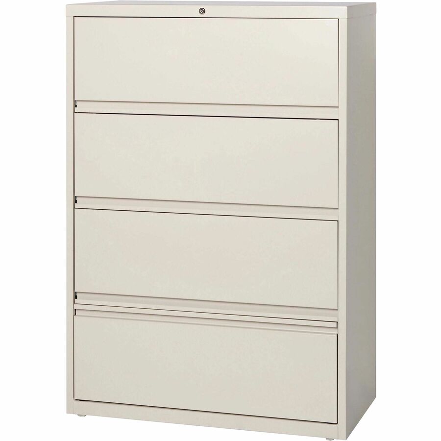 Lorell Fortress Lateral File with Roll-Out Shelf - 43510