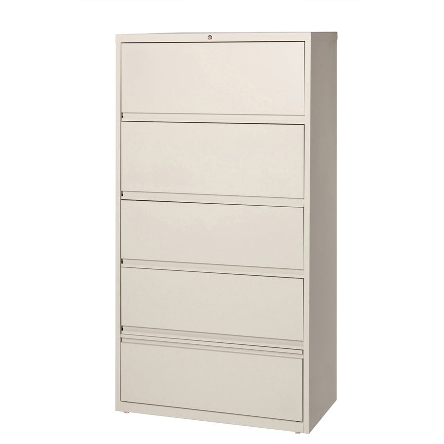 Lorell Fortress Lateral File with Roll-Out Shelf - 43512