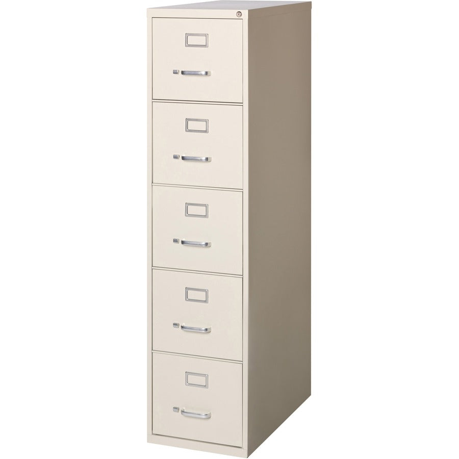 Lorell Fortress Series 26-1/2" Commercial-Grade Vertical File Cabinet - 48497