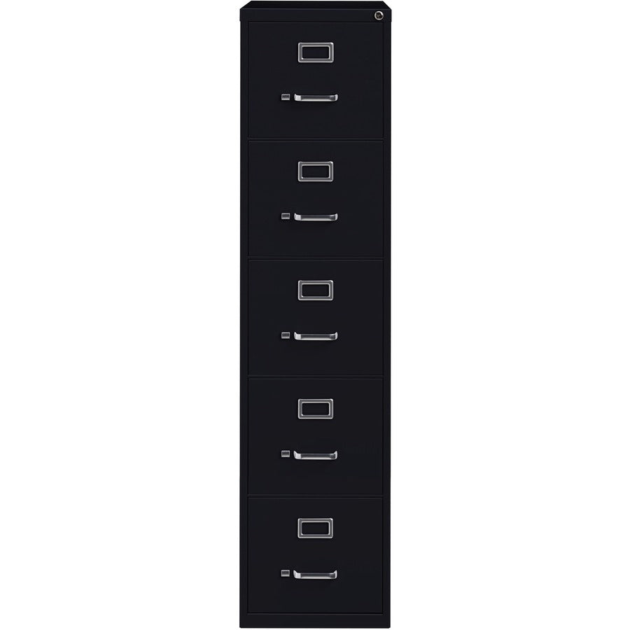 Lorell Fortress Series 26-1/2" Commercial-Grade Vertical File Cabinet - 48498
