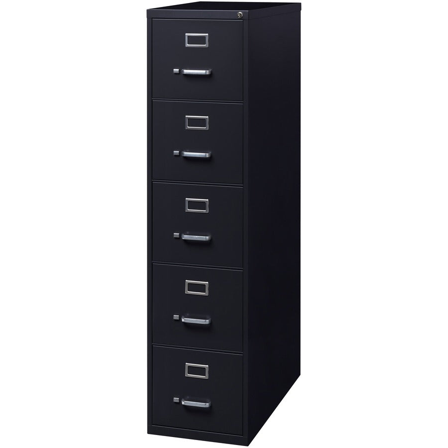 Lorell Fortress Series 26-1/2" Commercial-Grade Vertical File Cabinet - 48498