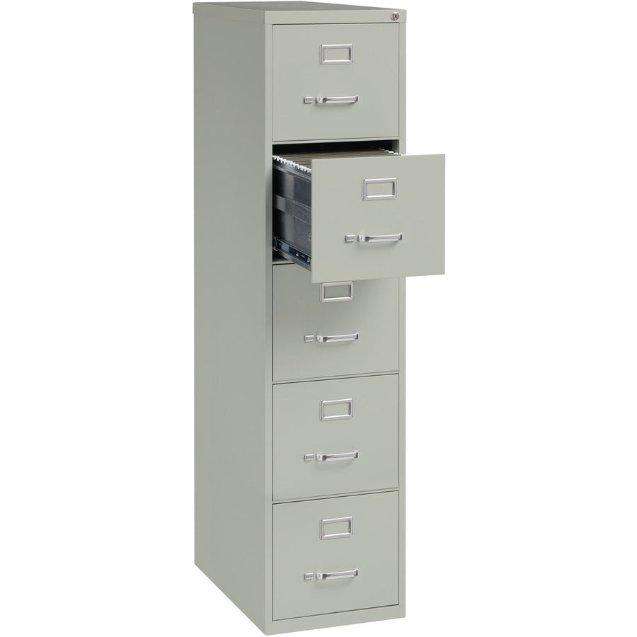 Lorell Fortress Series 26-1/2" Commercial-Grade Vertical File Cabinet - 48499