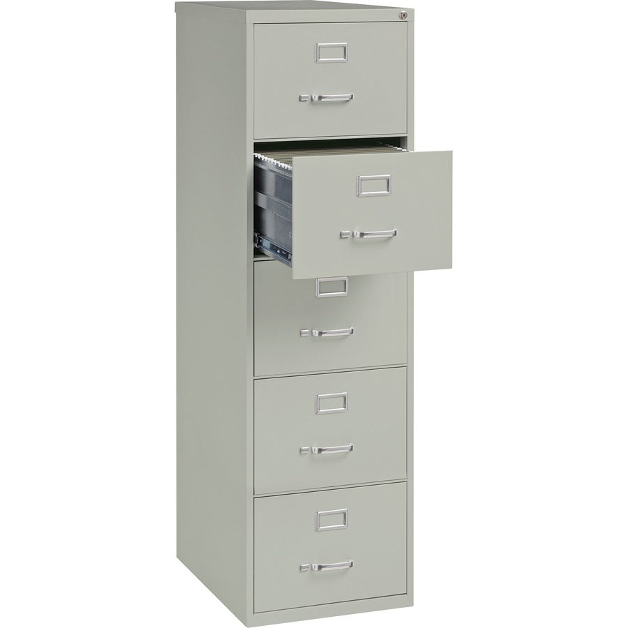 Lorell Fortress Series 26-1/2" Commercial-Grade Vertical File Cabinet - 48502