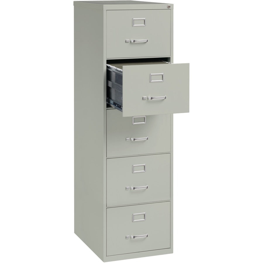 Lorell Fortress Series 26-1/2" Commercial-Grade Vertical File Cabinet - 48502