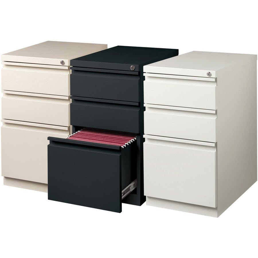Lorell 20" Box/Box/File Mobile File Cabinet with Full-Width Pull - 49520