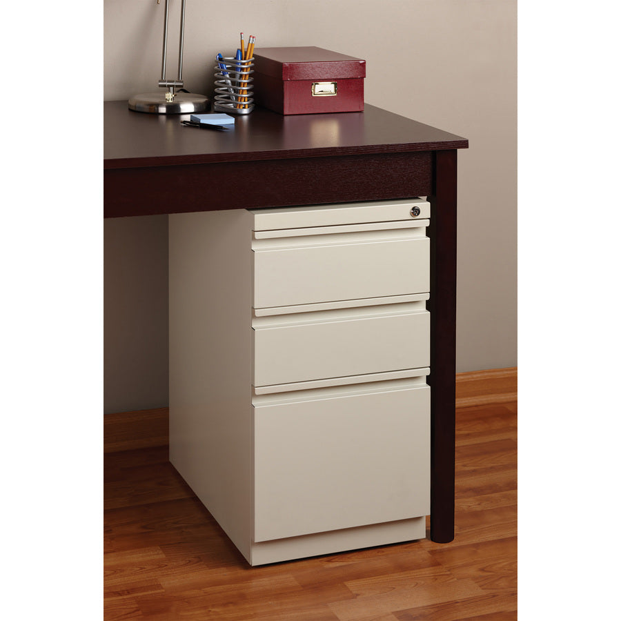 Lorell 20" Box/Box/File Mobile File Cabinet with Full-Width Pull - 49520
