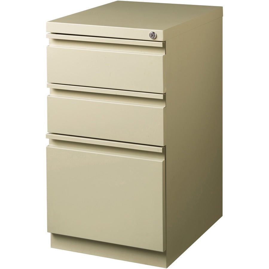Lorell 20" Box/Box/File Mobile File Cabinet with Full-Width Pull - 49520
