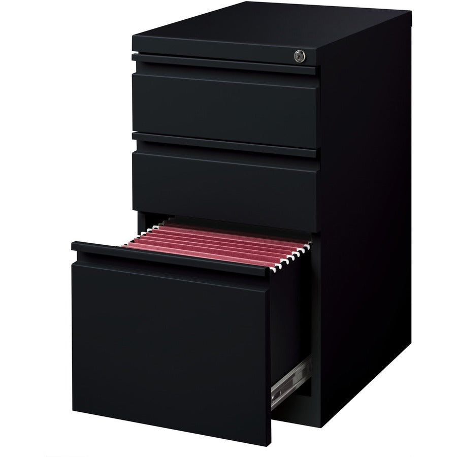 Lorell 20" Box/Box/File Mobile File Cabinet with Full-Width Pull - 49521