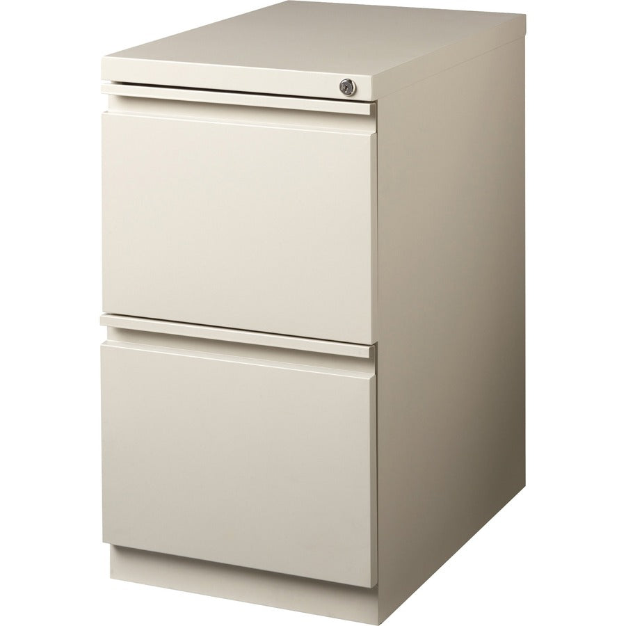 Lorell 20" File/File Mobile File Cabinet with Full-Width Pull - 49523