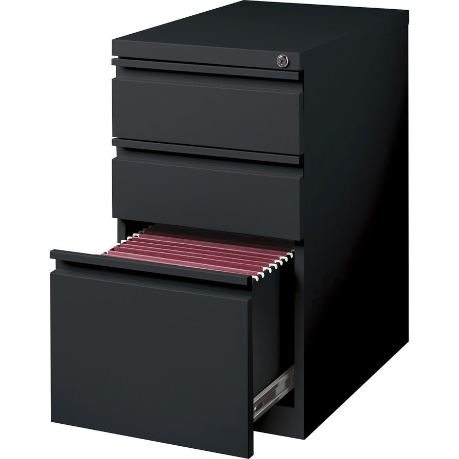Lorell 23" Box/Box/File Mobile File Cabinet with Full-Width Pull - 49527