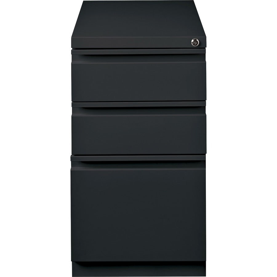 Lorell 23" Box/Box/File Mobile File Cabinet with Full-Width Pull - 49527