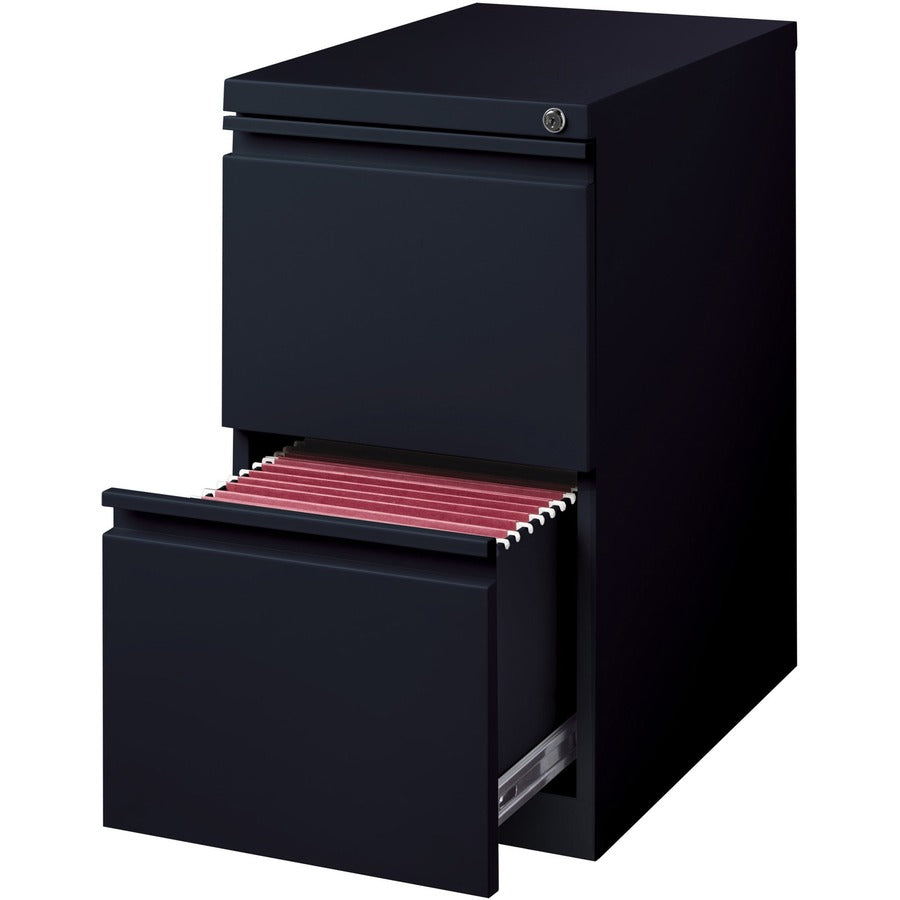 Lorell 23" File/File Mobile File Cabinet with Full-Width Pull - 49530