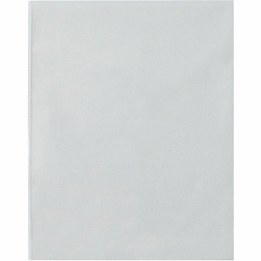 Business Source Full Sheet Top Load Poly Sheet Protectors