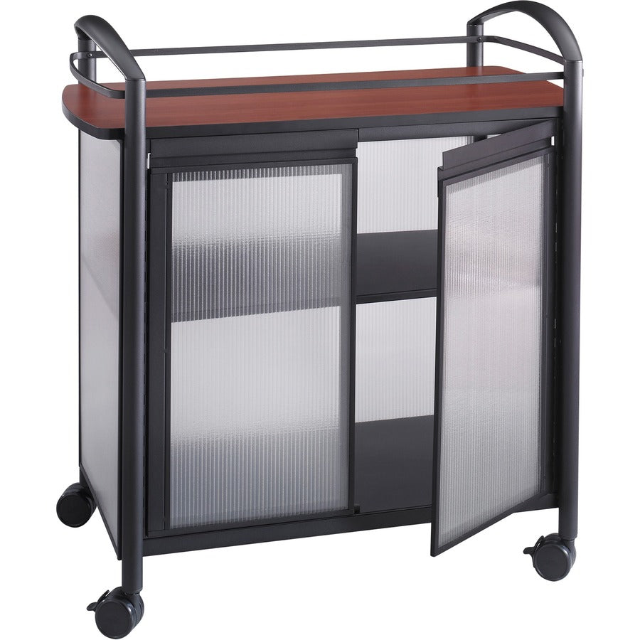 Safco Impromptu Refreshment Cart - 8966BL