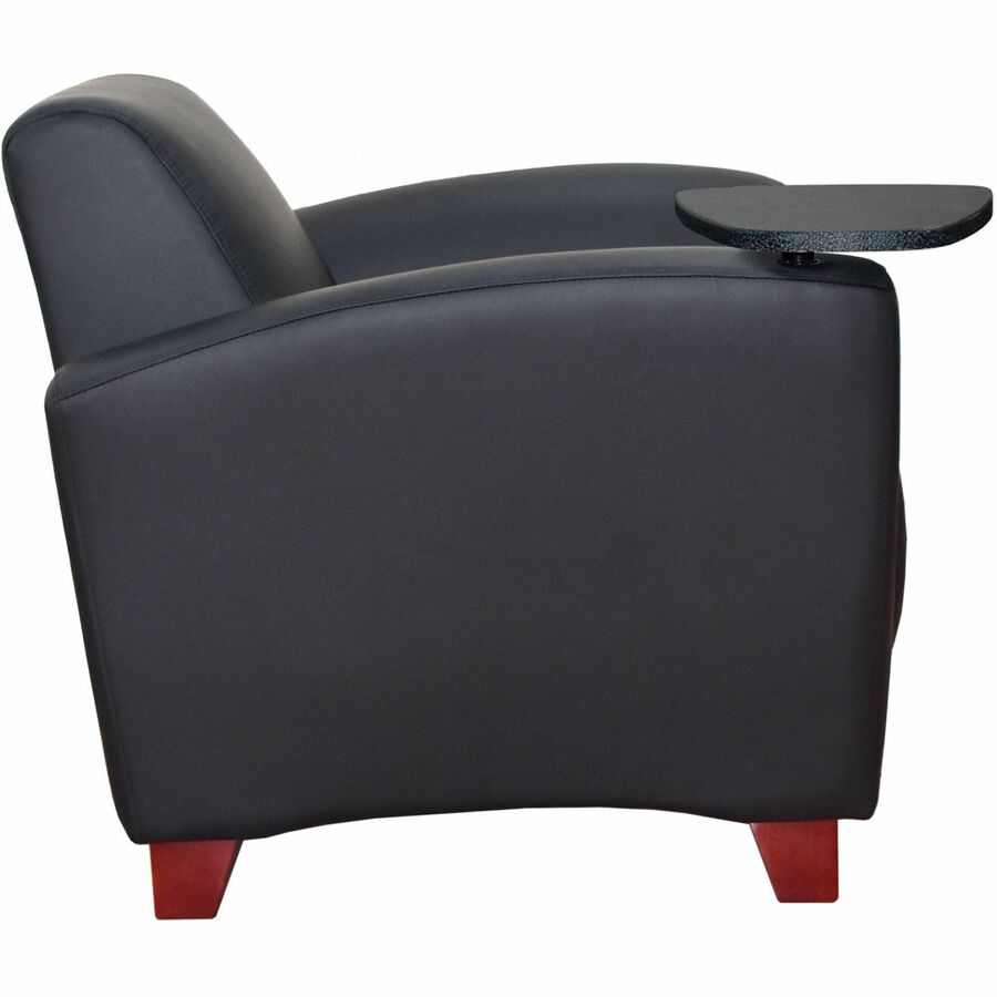 Lorell Accession Club Chair with Tablet Tray - 68953