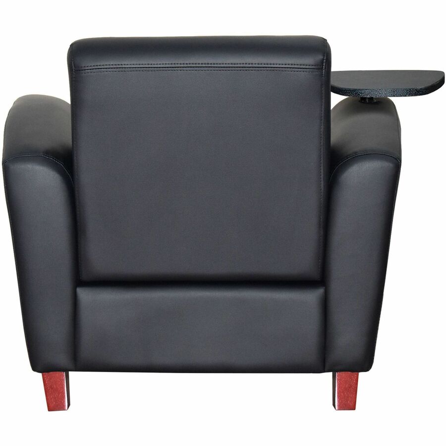 Lorell Accession Club Chair with Tablet Tray - 68953