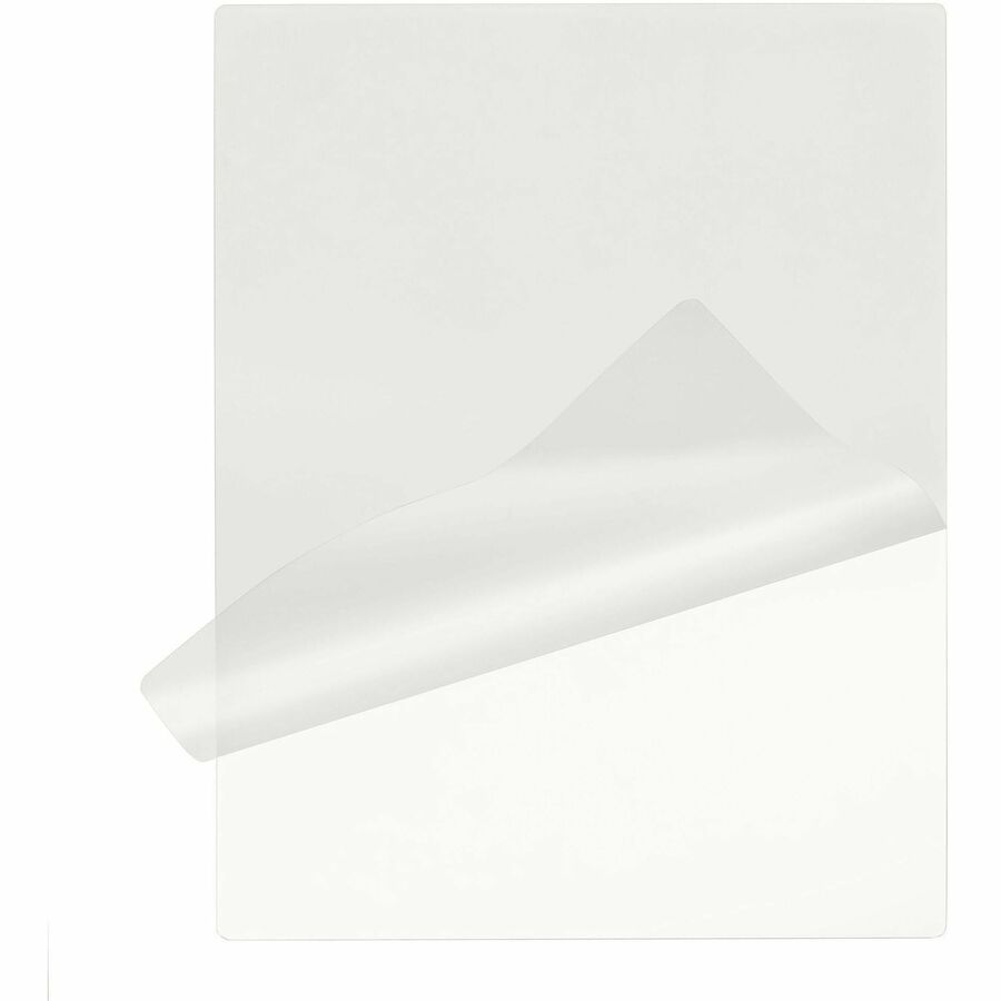 Business Source Letter Size Laminating Pouches - Sealed Long Side - 20863