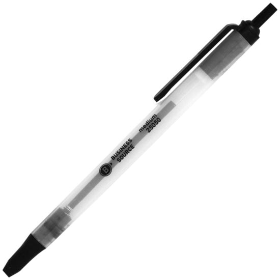 Business Source Retractable Ballpoint Pens - 25050