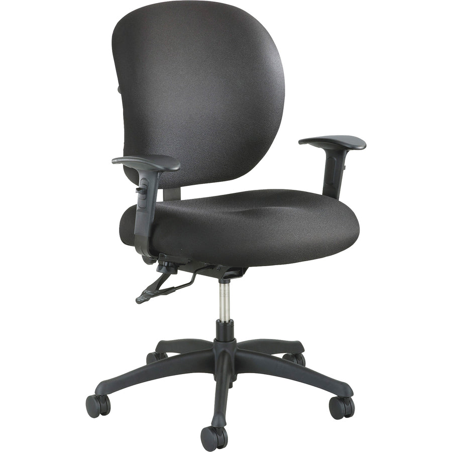 Safco Task Chair Adjustable T-Pad Arm Kit - 3399BL