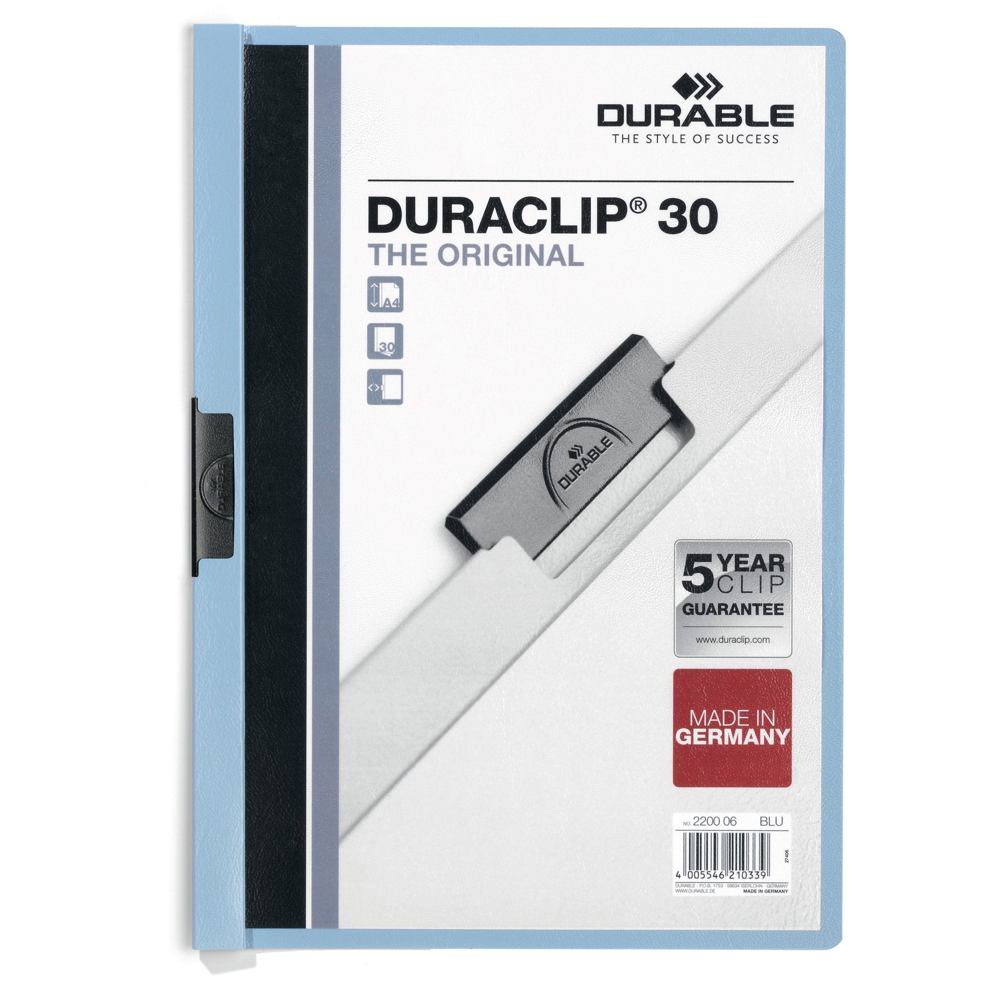 DURABLE DURACLIP Letter Report Cover